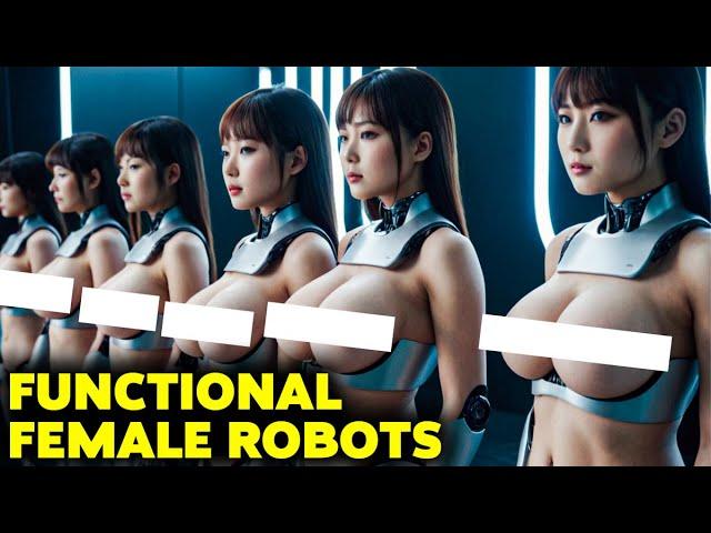 Japan Releases These FULLY FUNCTIONING Female Robots